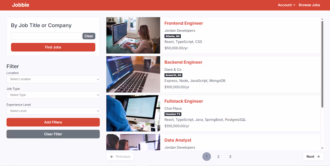 Cover image for A modern web application designed