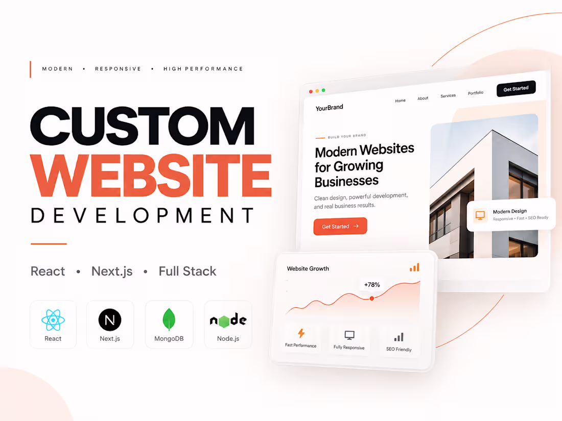 Cover image for Custom Website Development