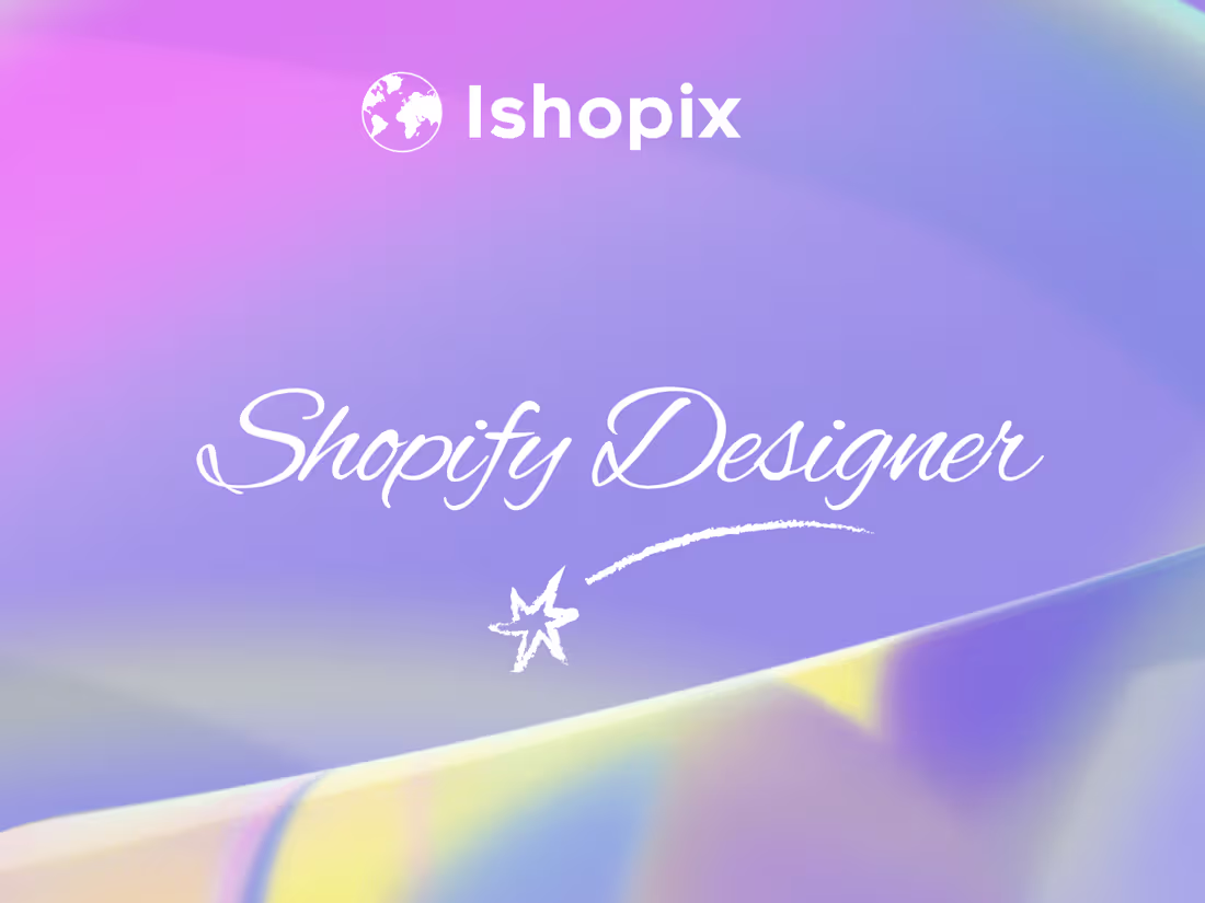 Cover image for Shopify Design Specialist: Crafting Unique Online Stores