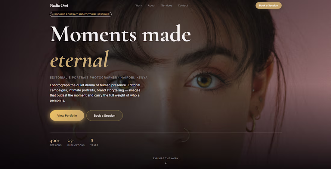 Cover image for Beautiful high converting landing page for your brand/self