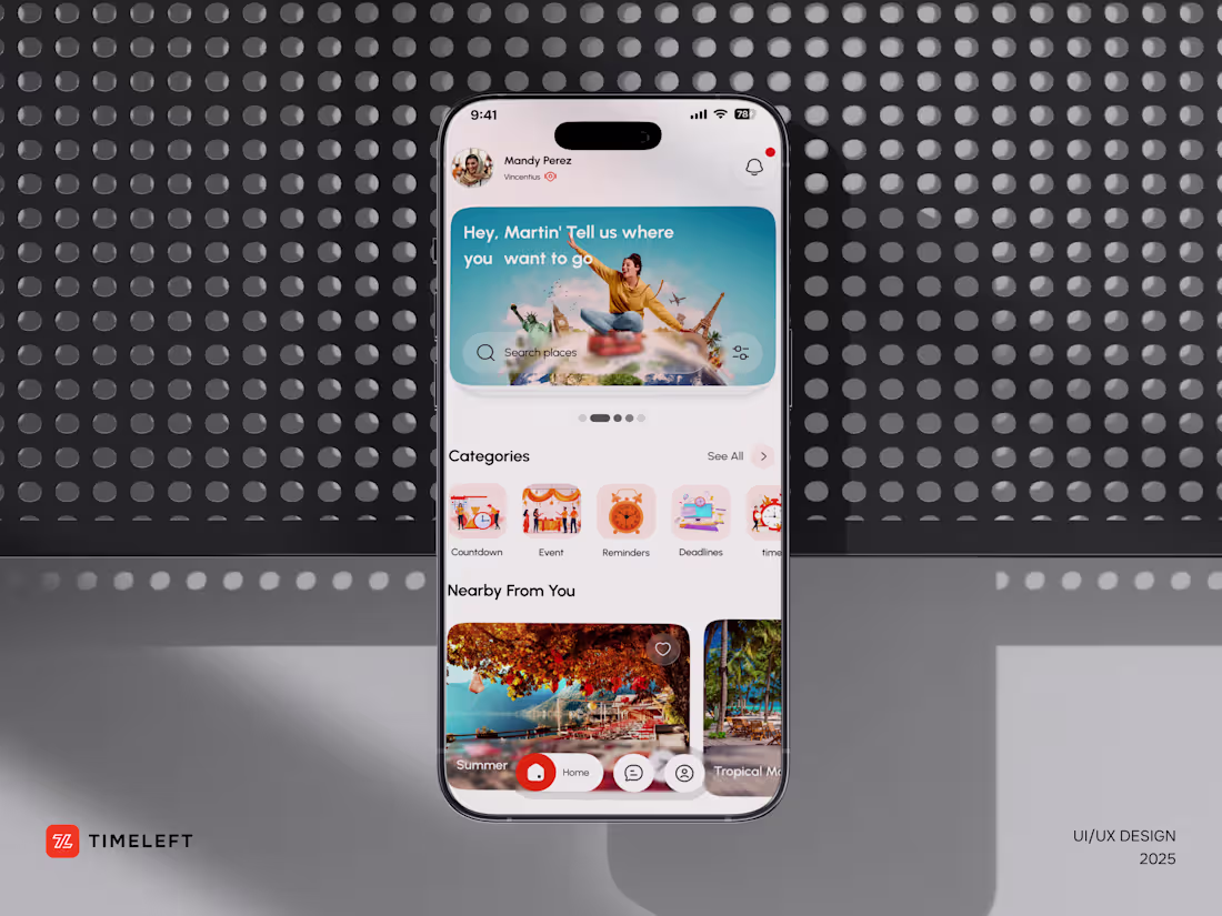 Cover image for TimeLeft App