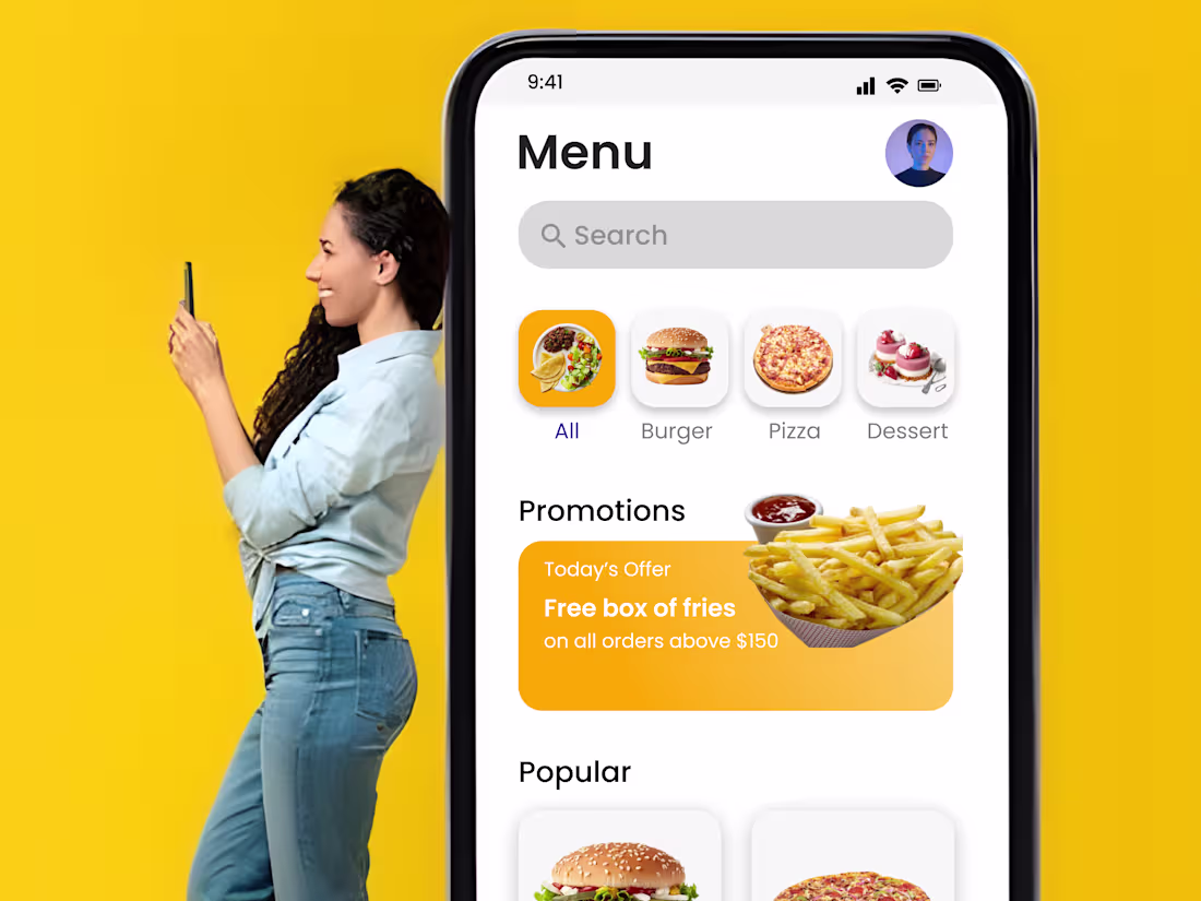 Cover image for Food Delivery Mobile App UI/UX