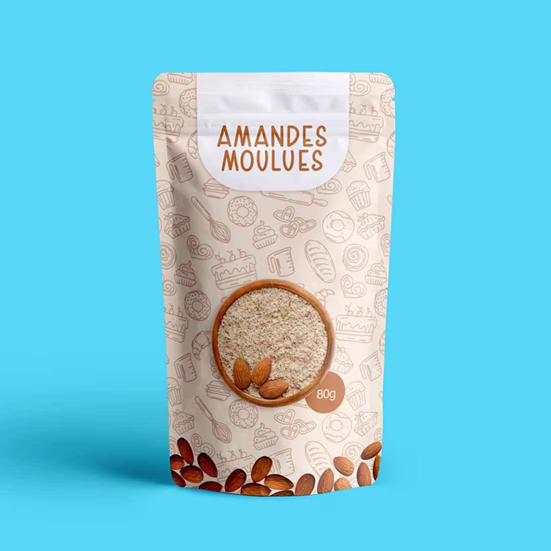 Cover image for Crushed Almond Packaging Design :: Behance