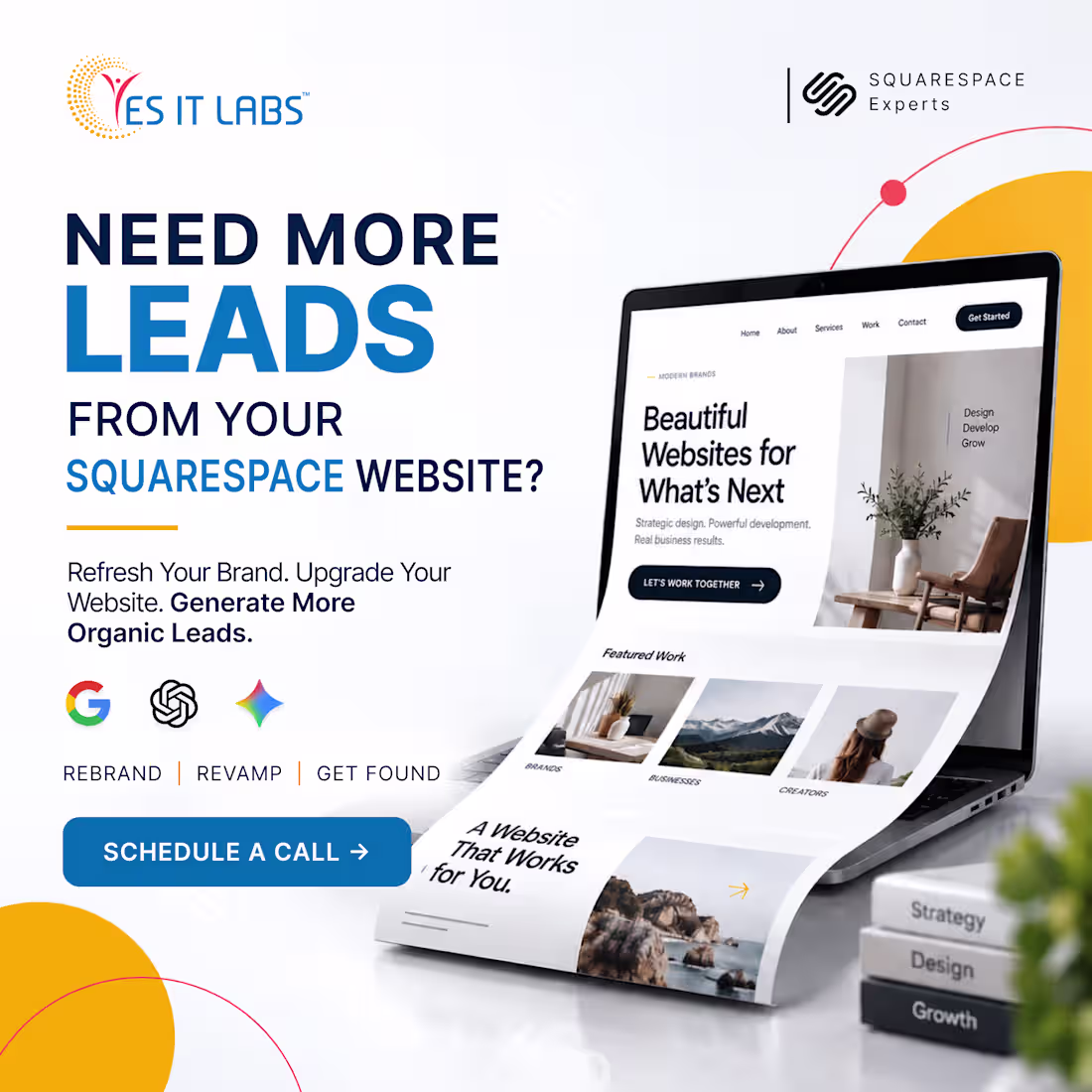 Cover image for Squarespace Website Design & Development