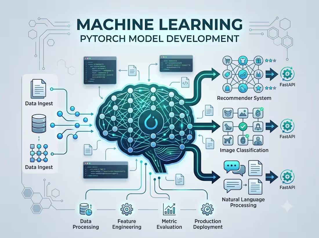 Cover image for Machine Learning & PyTorch Model Development