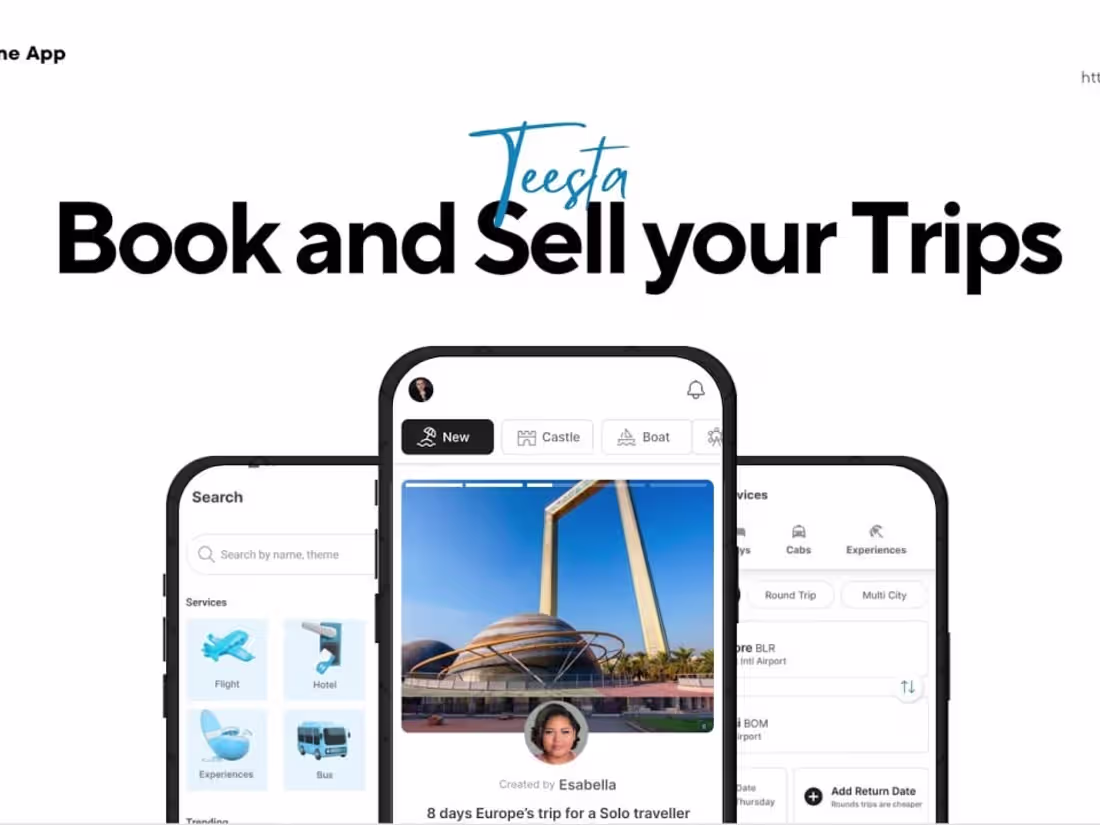 Cover image for Teesta | AI Travel App