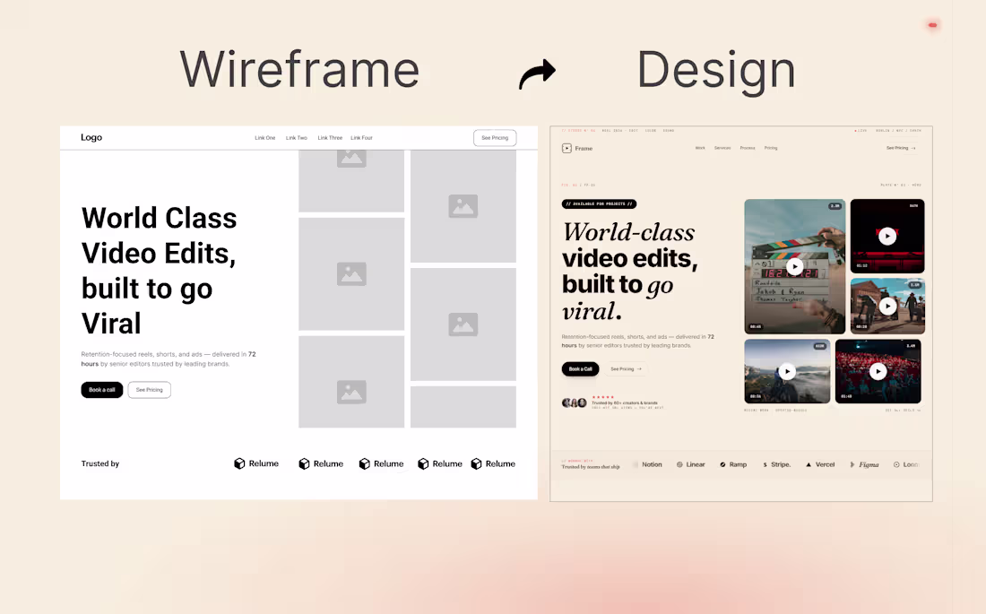 Cover image for High-Converting Landing Page ( Figma + Next.js/Framer )