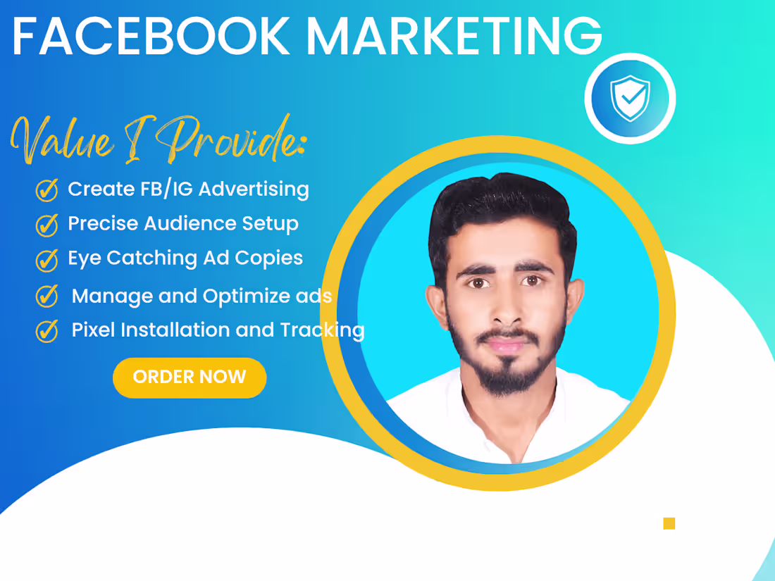 Cover image for I will provide social media marketing services. 