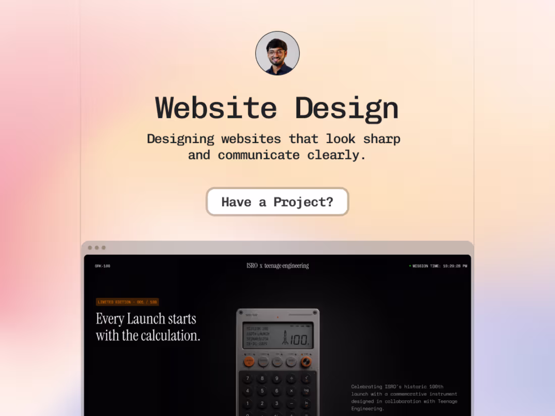Cover image for Website Design