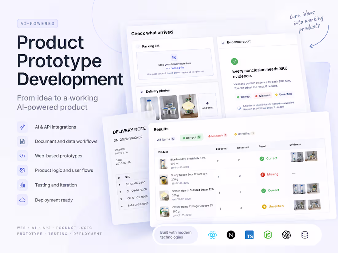 Cover image for AI Product Prototype Development