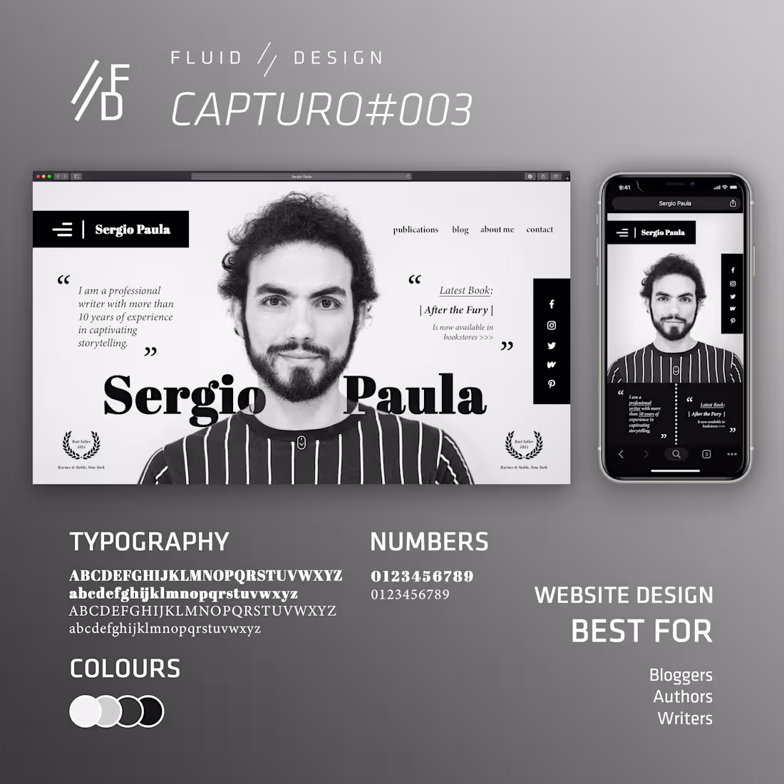 Cover image for Web Design - CAPTURO#003