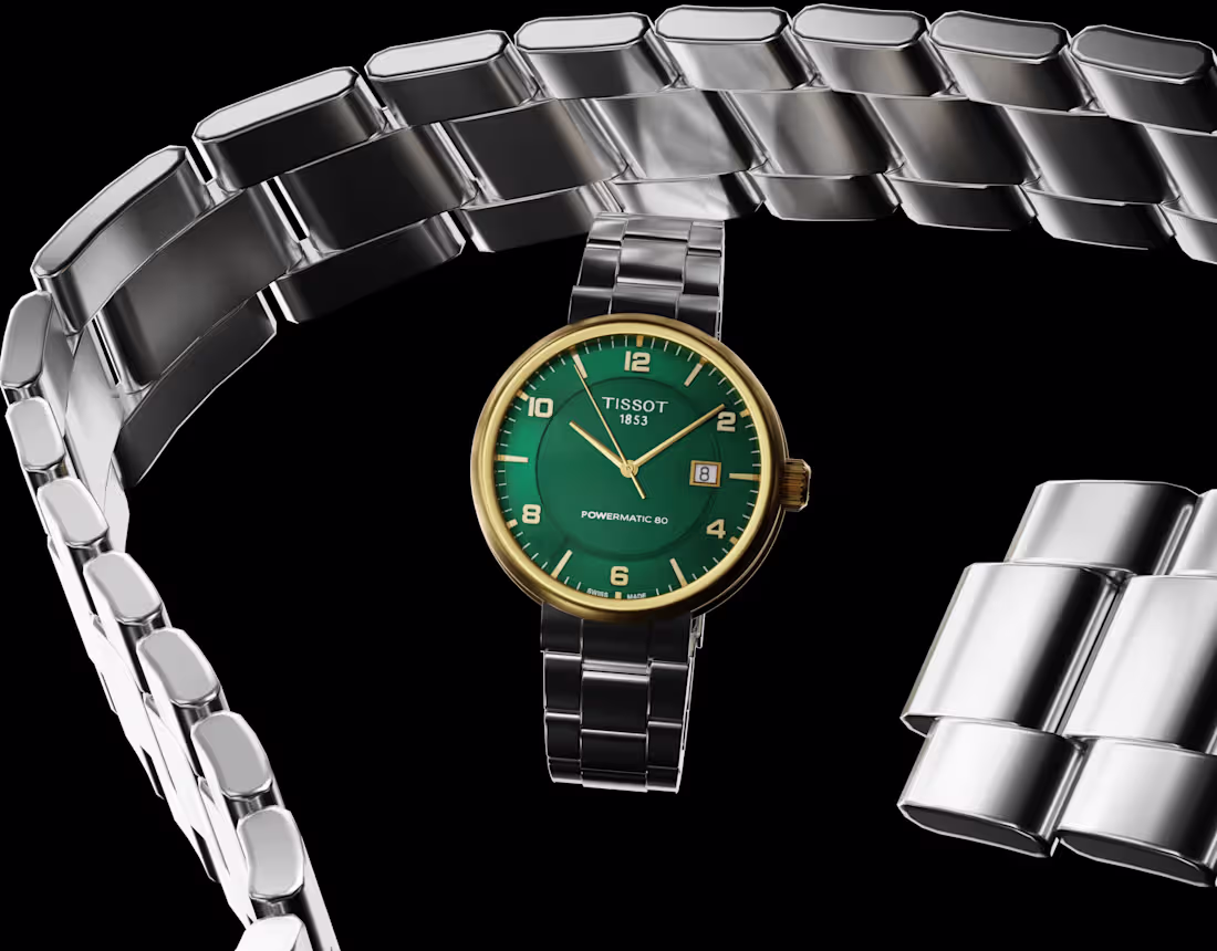 Cover image for TISSOT LUXURY POWERMATIC 80