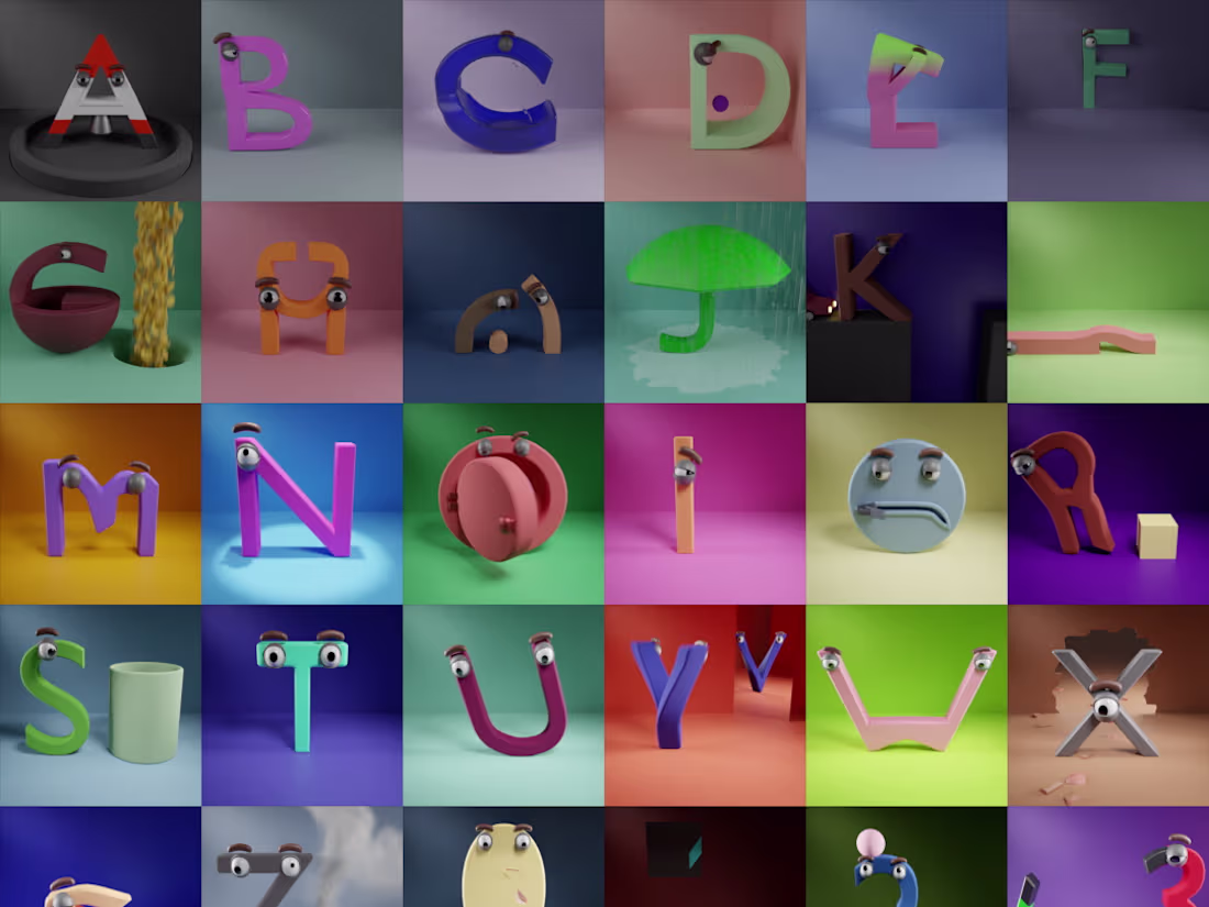 Cover image for Alphabet Odyssey: A 36 Days of Type Journey