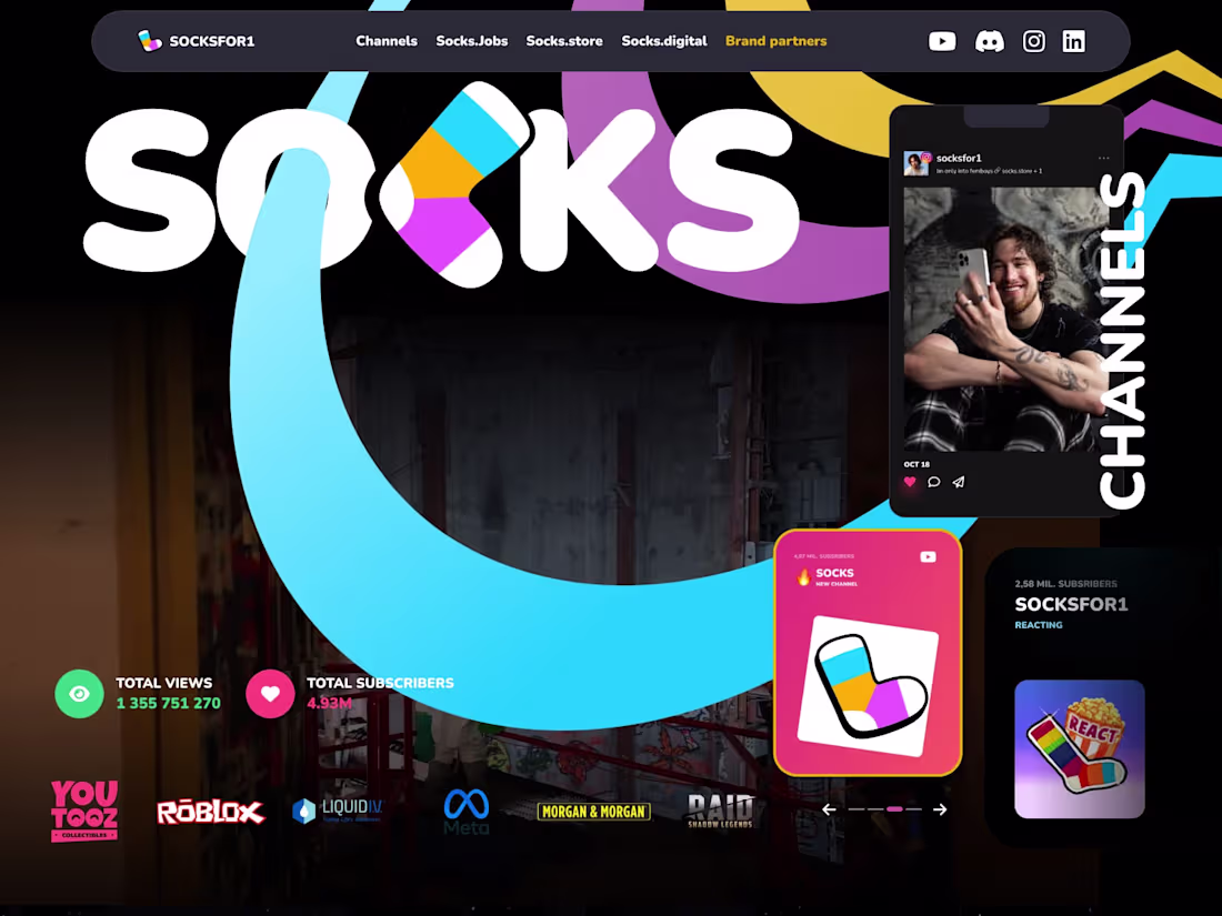 Cover image for Socksfor1 