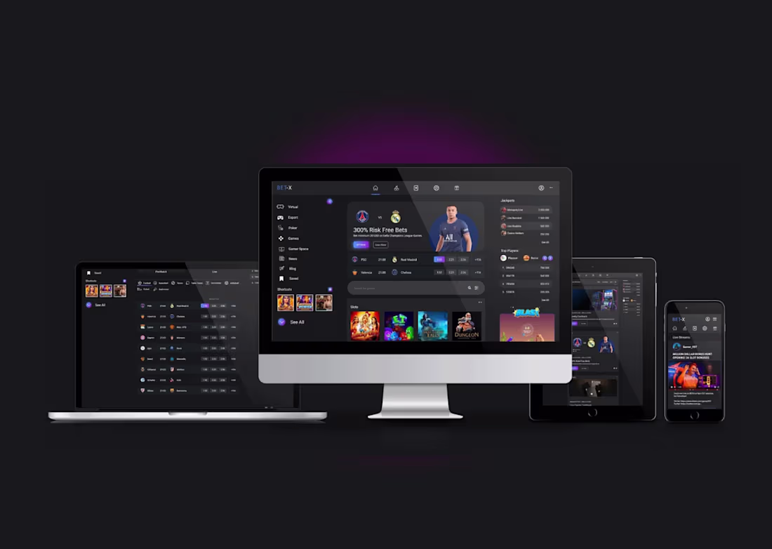 Cover image for Gambling Platform UI/UX Design