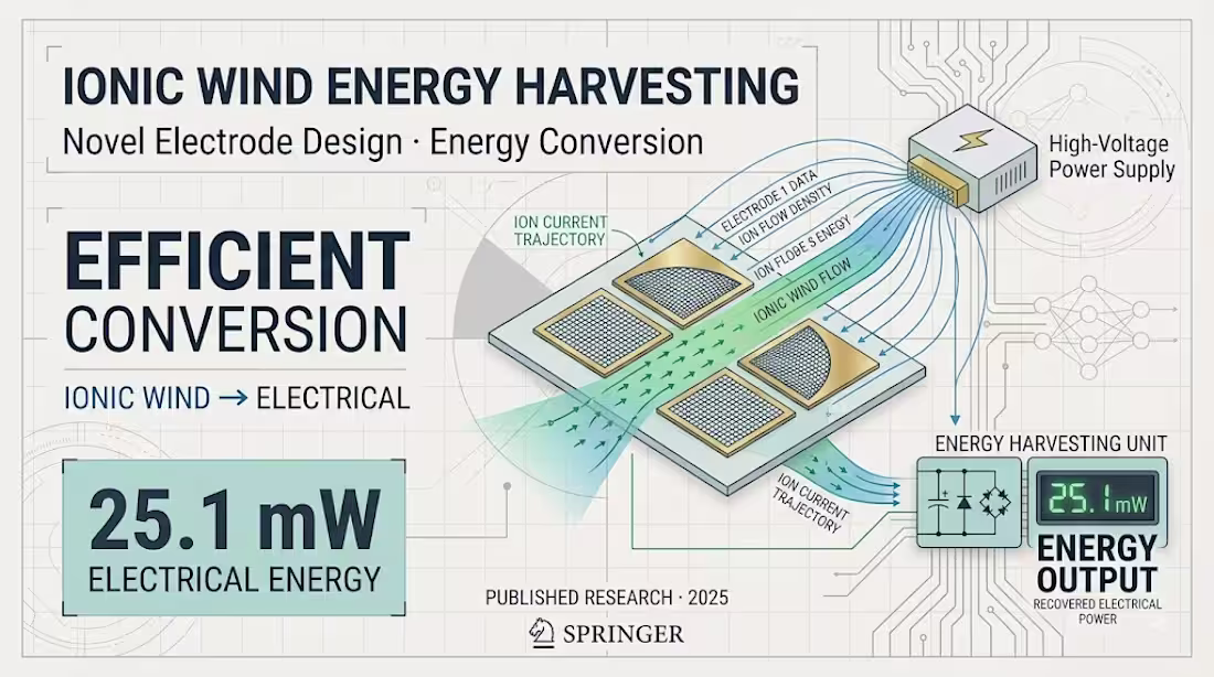 Cover image for Ionic Wind Energy Harvesting for