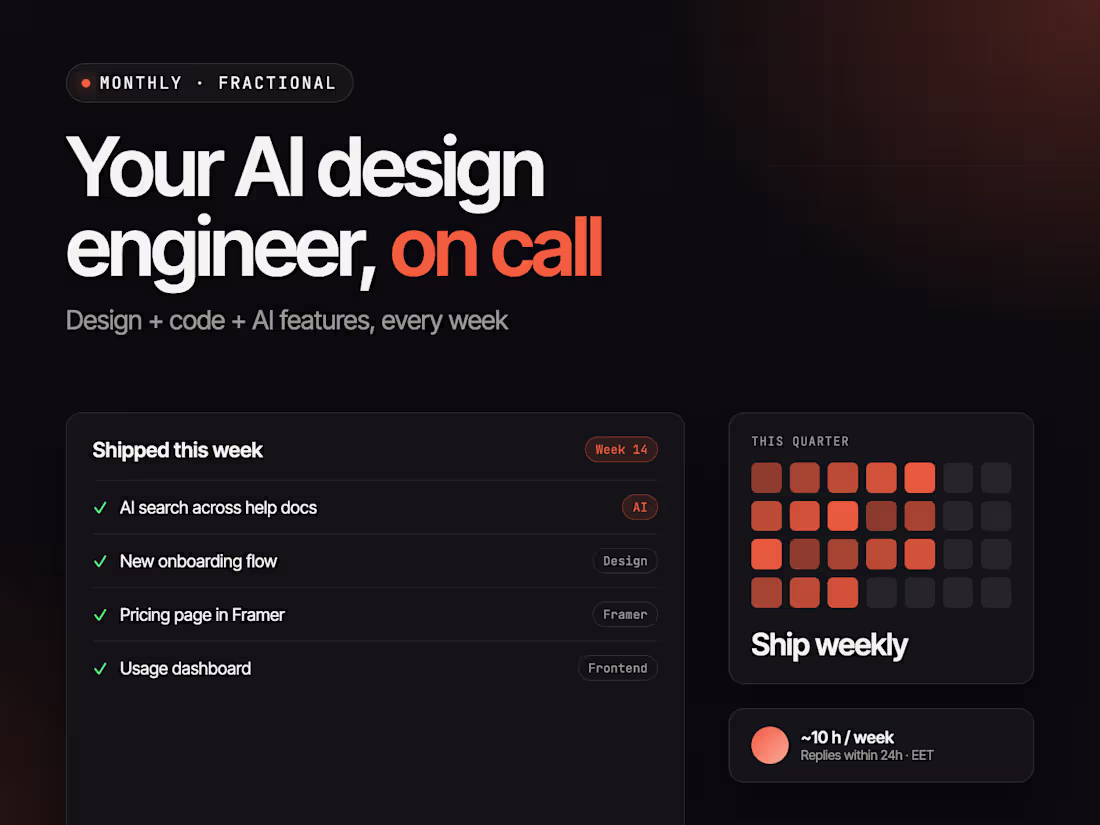 Cover image for Fractional AI Design Engineer