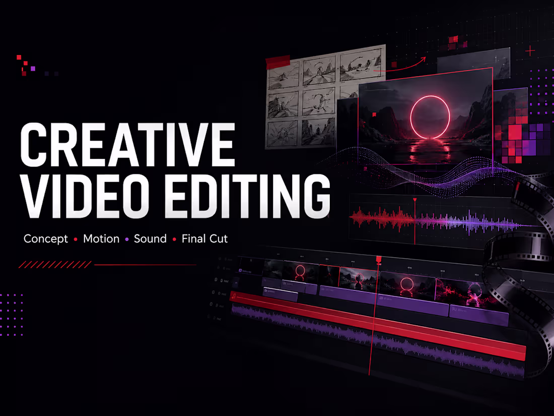 Cover image for Creative & AI Video Editing | Ads, Podcasts & Social Media