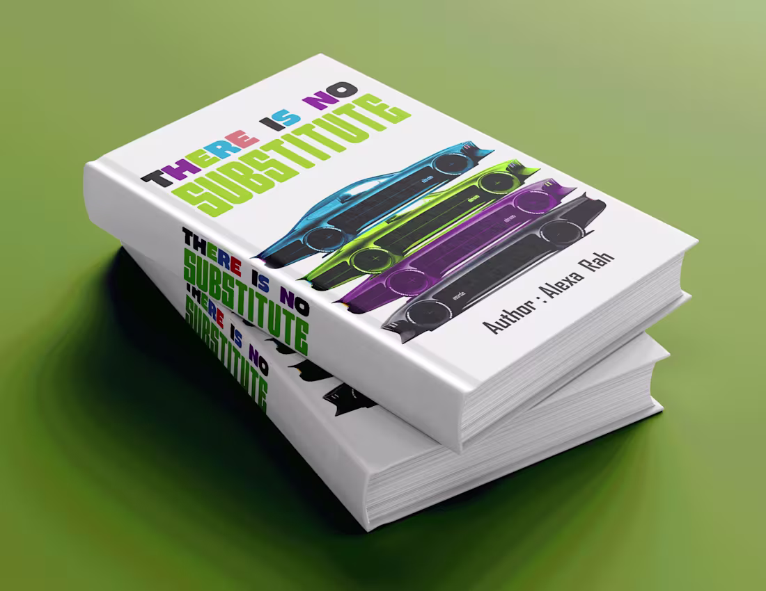 Cover image for Modern Automotive Book Cover Design