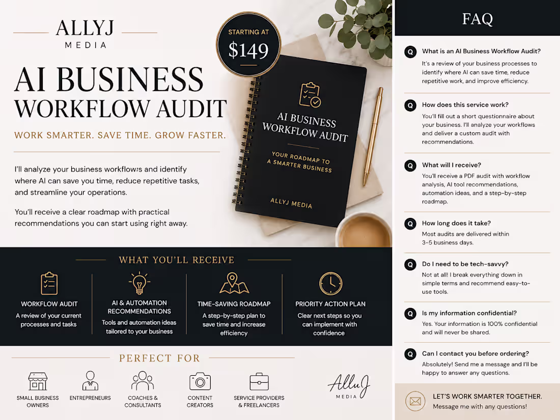 Cover image for AI Business Workflow Audit