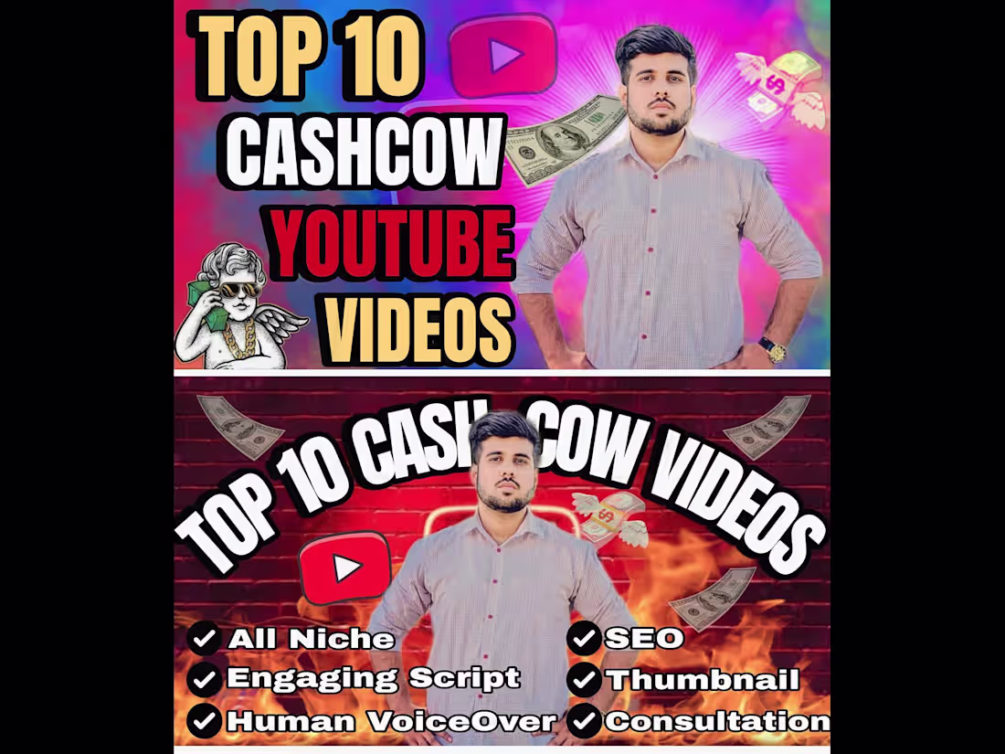 Cover image for Designed Custom Thumbnail for YouTube Video