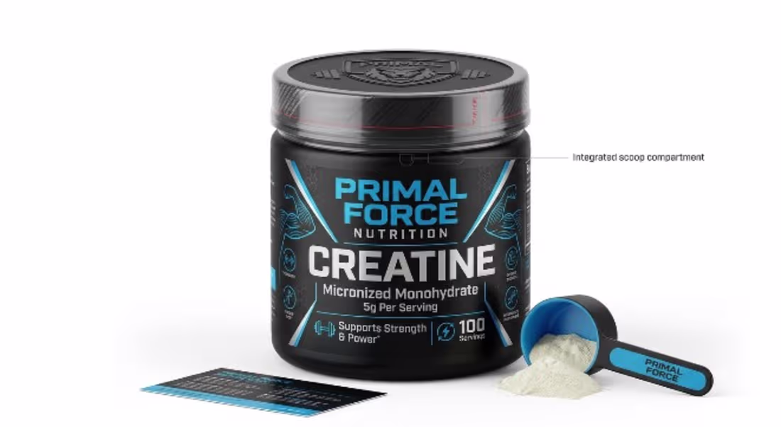 Cover image for Professional Creatine Supplement Packaging Design