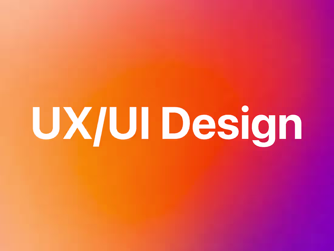 Cover image for UX / UI Design