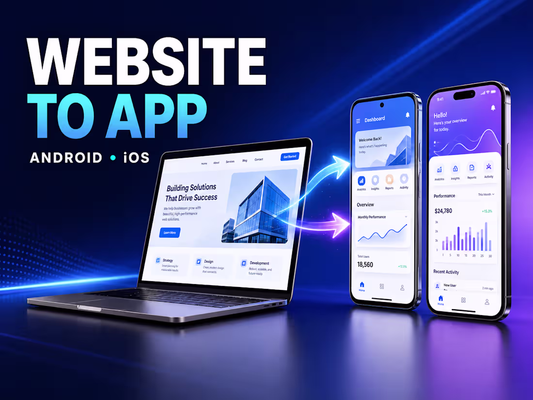 Cover image for Convert Your Website to Android & iOS App