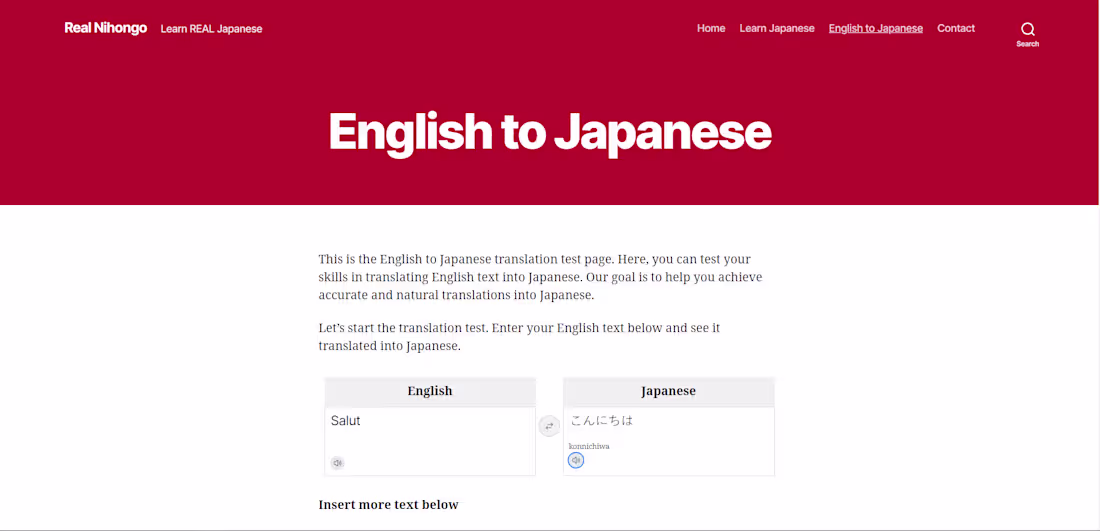Cover image for Real Nihongo - Translation Plugin