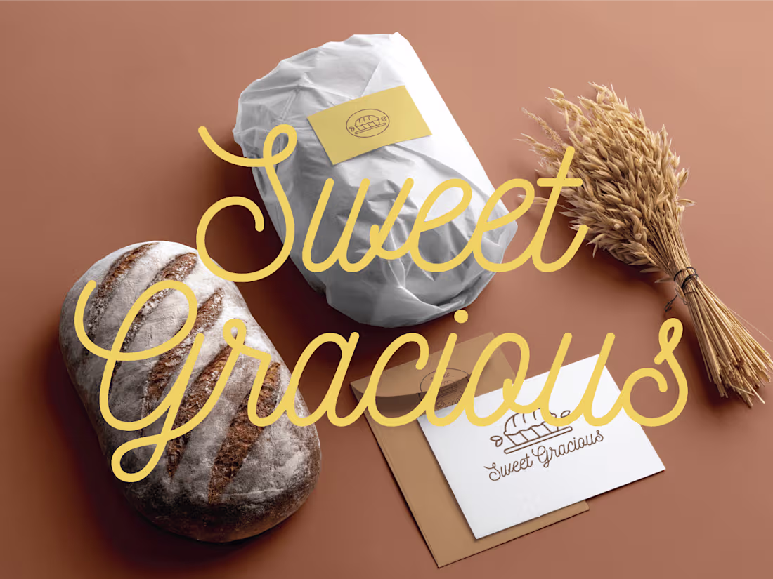 Cover image for Sweet Gracious Bakery | Cruz Design Studio