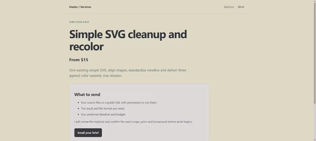 Cover image for SVG logo cleanup, color variants and web-ready files