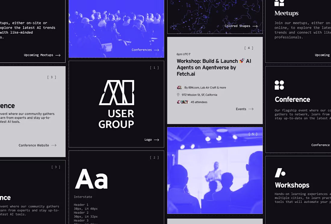 Cover image for Branding for BeMyApp's AI User Group