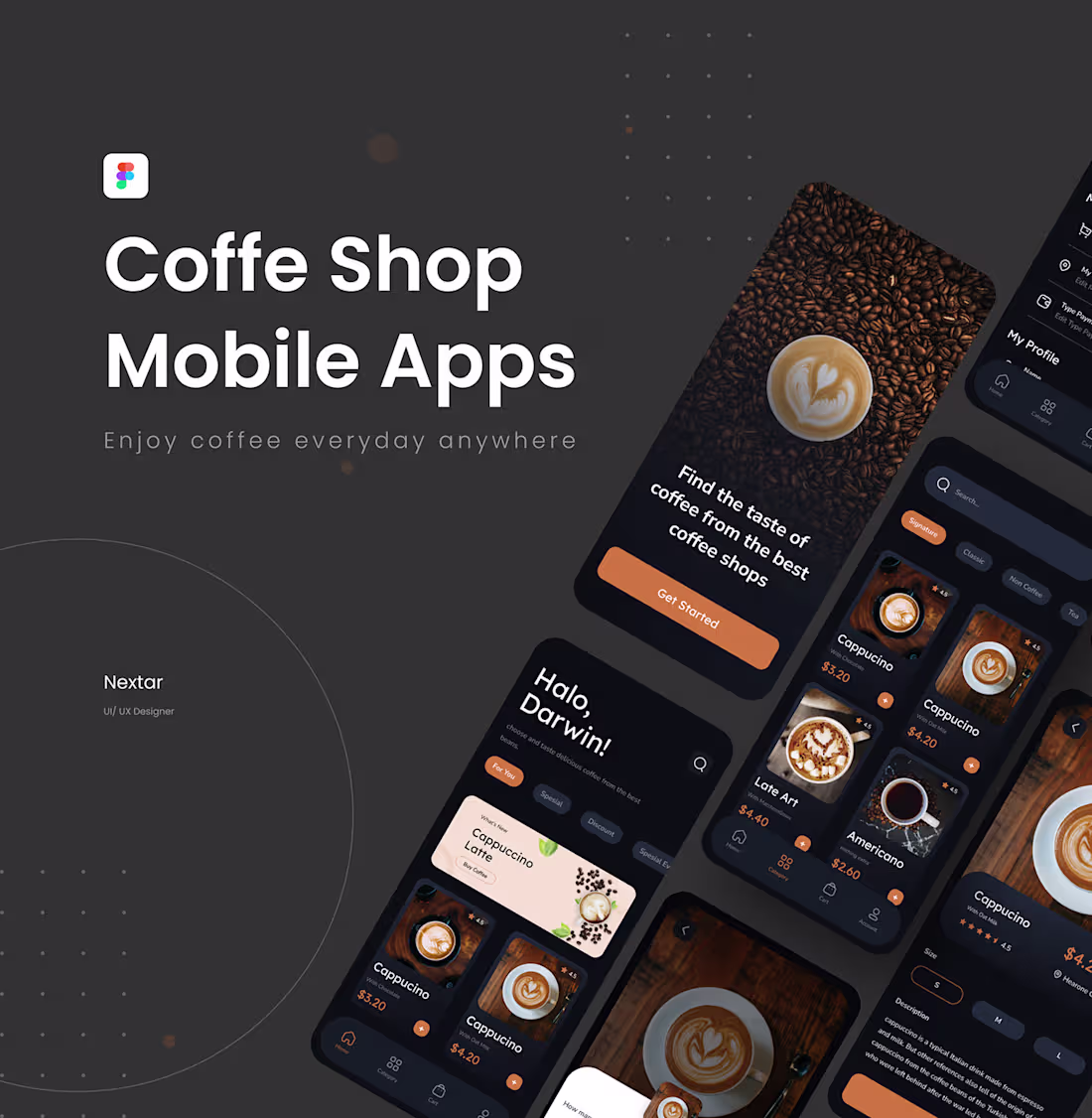 Cover image for Cofshop - coffe shop mobile apps