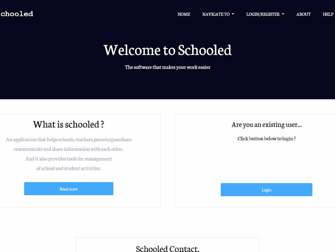 Cover image for Schooled