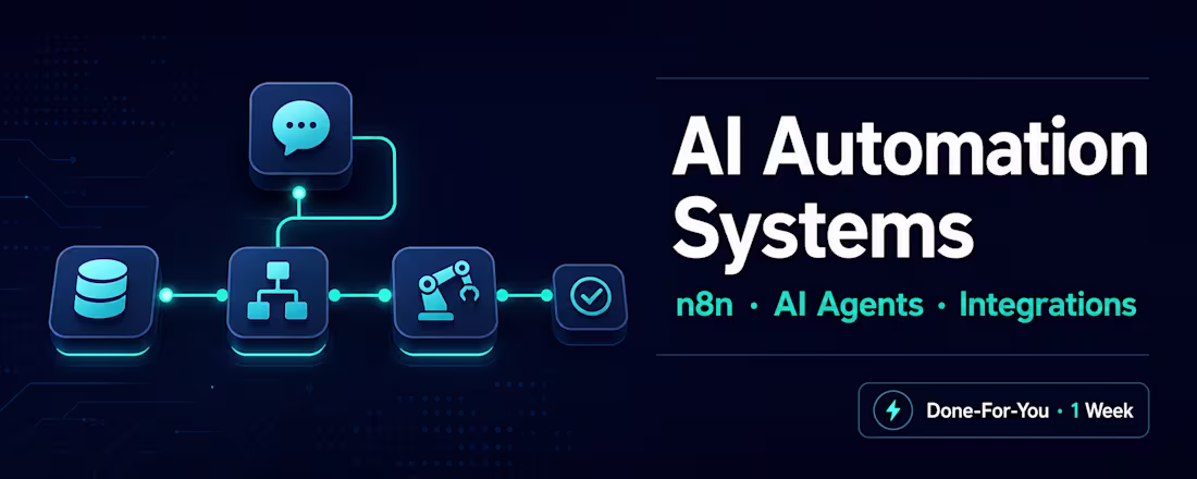 Cover image for DFY AI Automation System in n8n | Agents + Integrations