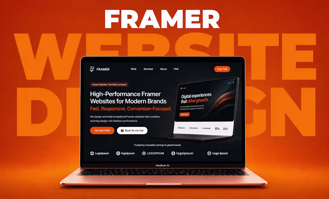 Cover image for Premium Framer Website Design & Development