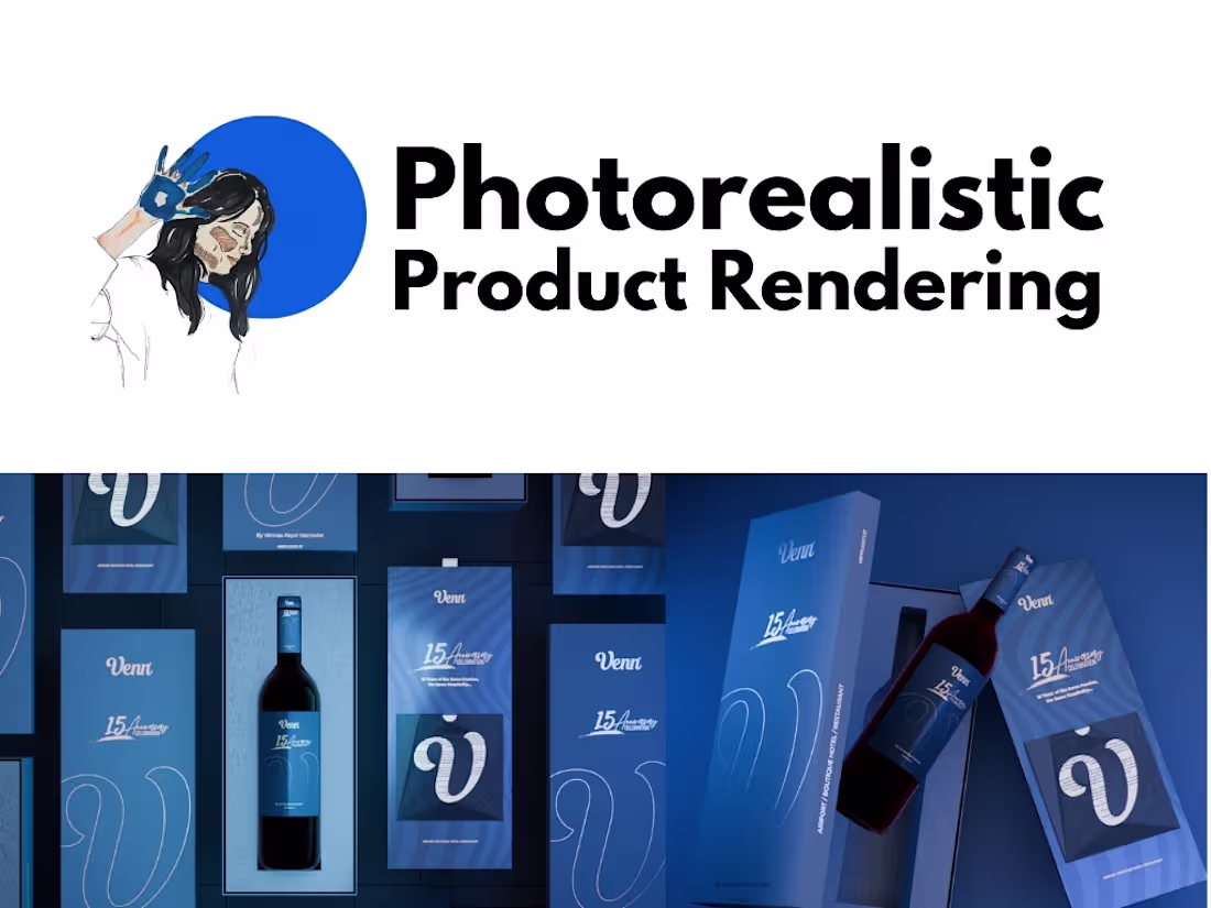 Cover image for 3D Modeling & Photorealistic Product Rendering