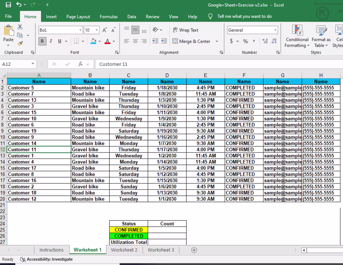 Cover image for Working on client data