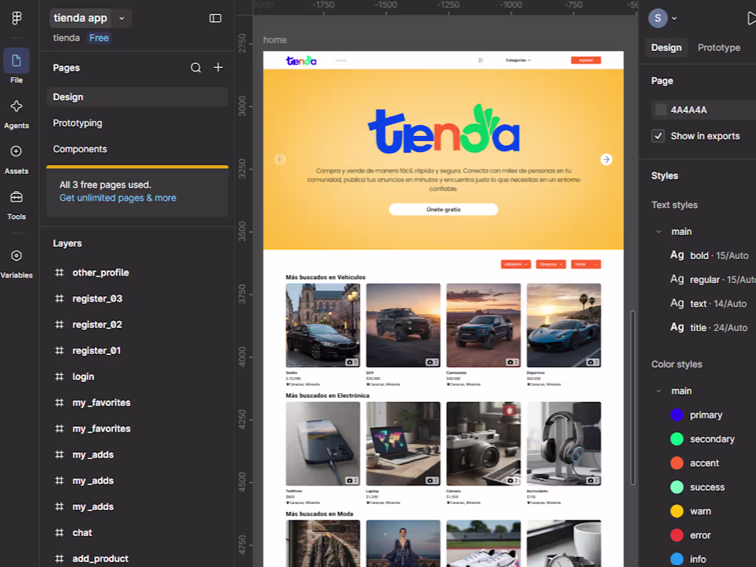 Cover image for Created a complete Figma design