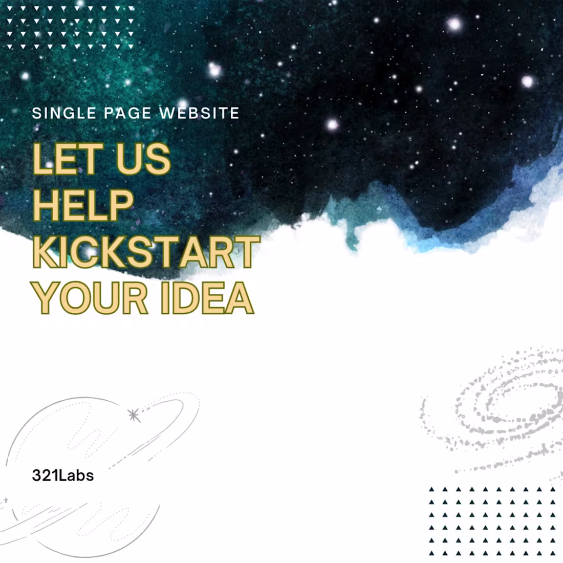 Cover image for Single page website 