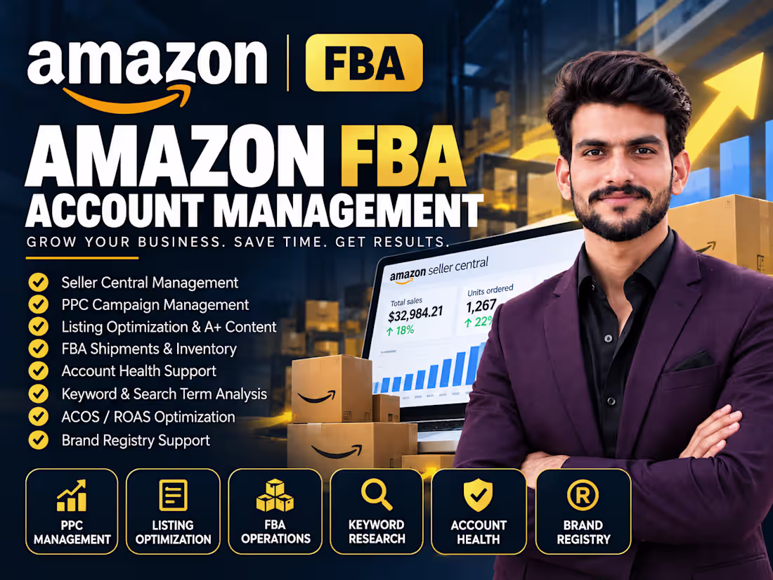 Cover image for Amazon FBA & eCommerce Operations Management