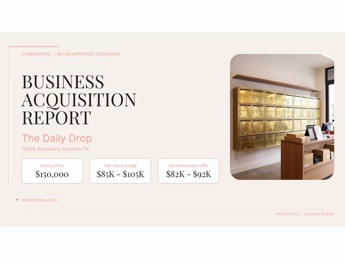Cover image for Business Acquisition Research & Due Diligence