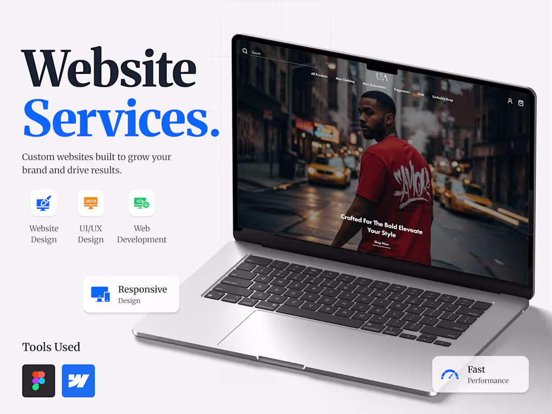 Cover image for Landing Page (Design + Build)