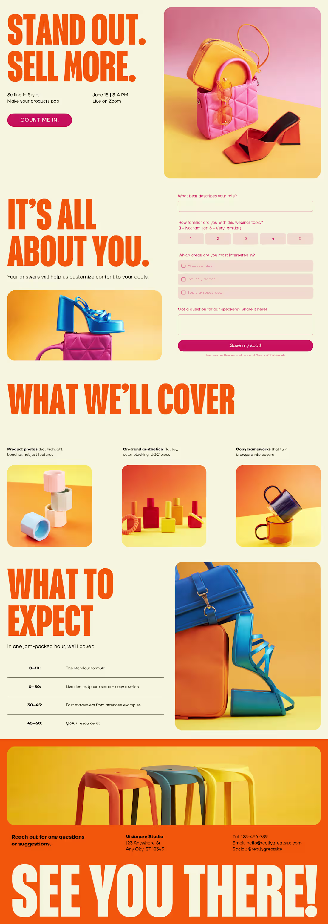 Cover image for High-Impact Webinar & Workshop Landing Page