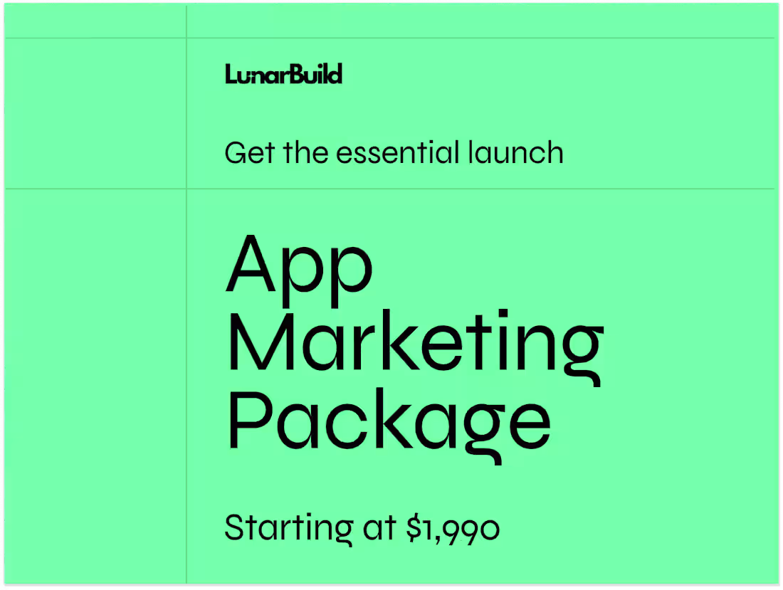 Cover image for Mobile app marketing package