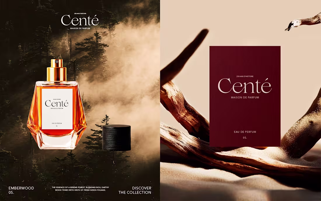 Cover image for Centé - French fragrance lab