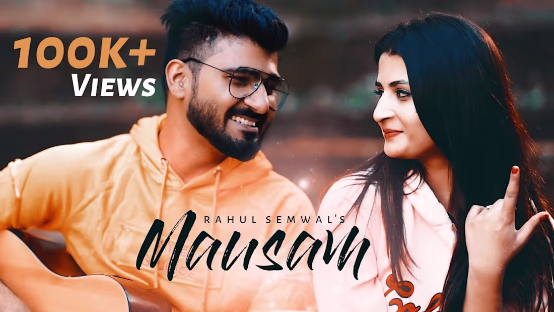 Cover image for Mausam song- Rahul Semwal ft. Khushi gahtiyari | Official music…