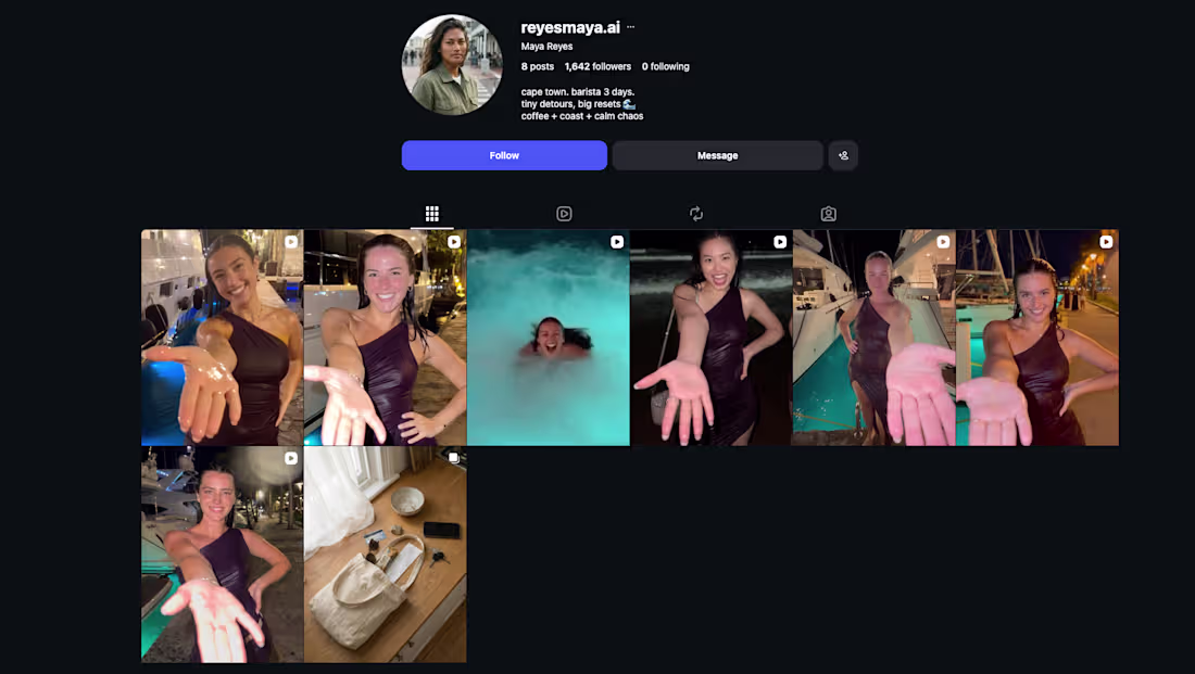 Cover image for AI Character Format Lab: Reels With 8.1K and 4.9K Likes
