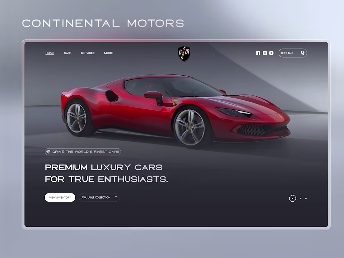 Cover image for A Modern Website for Continental