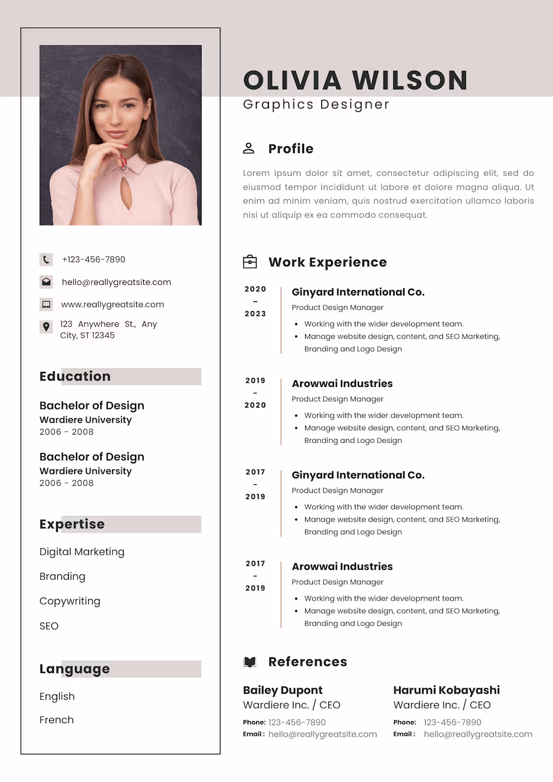 Cover image for Resume